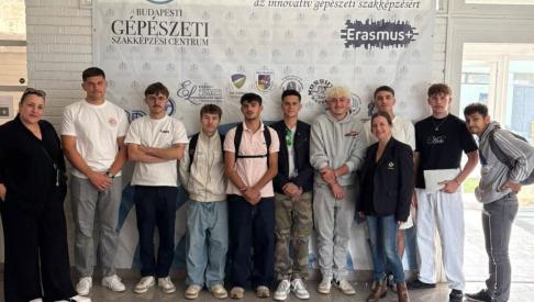 groupe d'apprentis à budapest