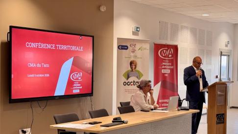Discours du Président Camps lors de la conférence territoriale