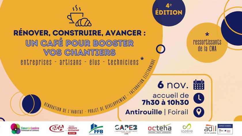 Vos chantiers méritent plus qu'un café !